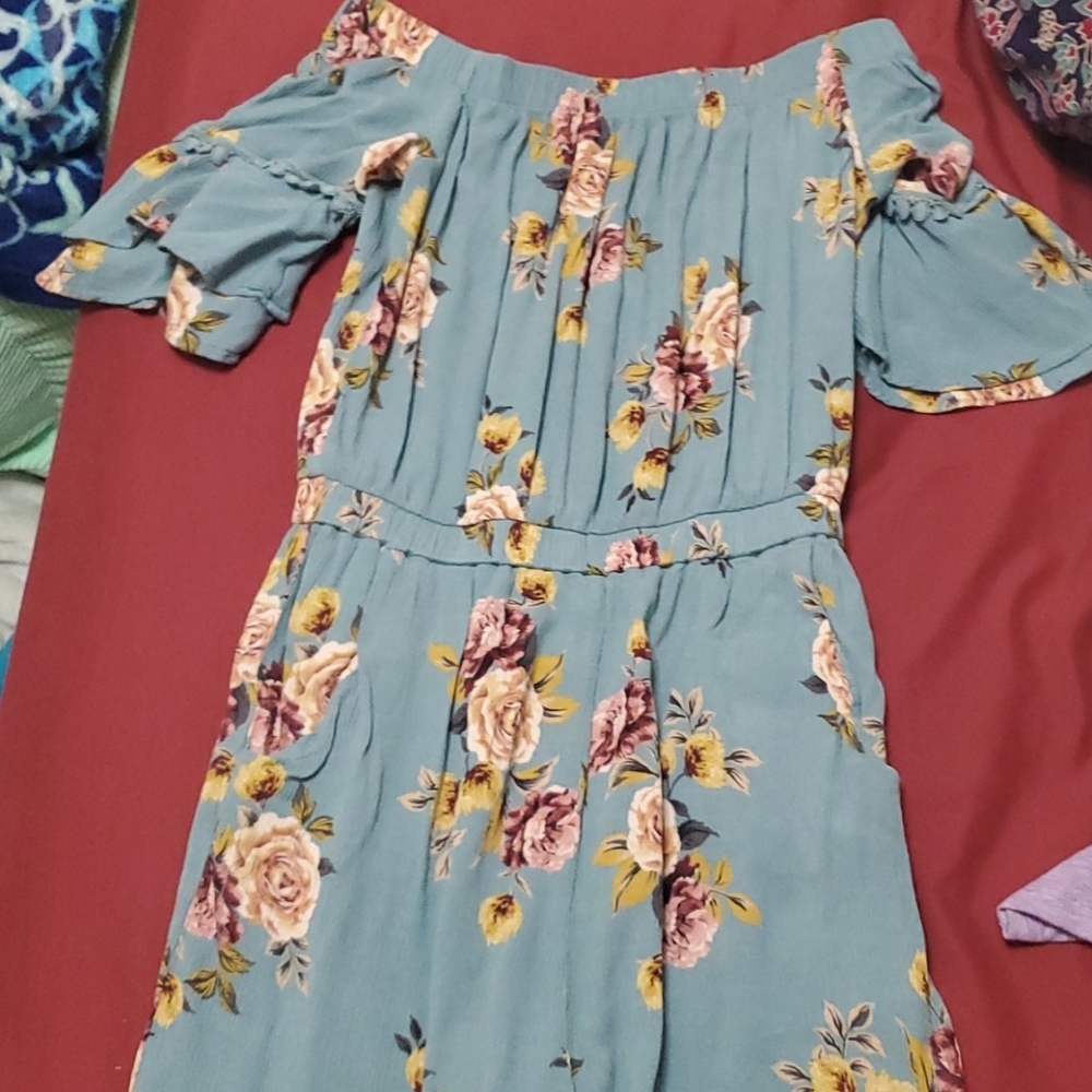 Off the shoulder romper